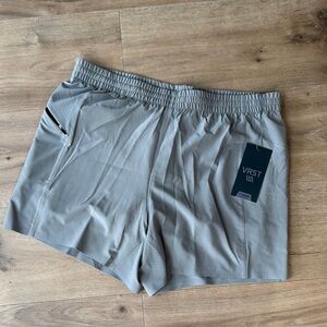 Men's Gray Performance Shorts